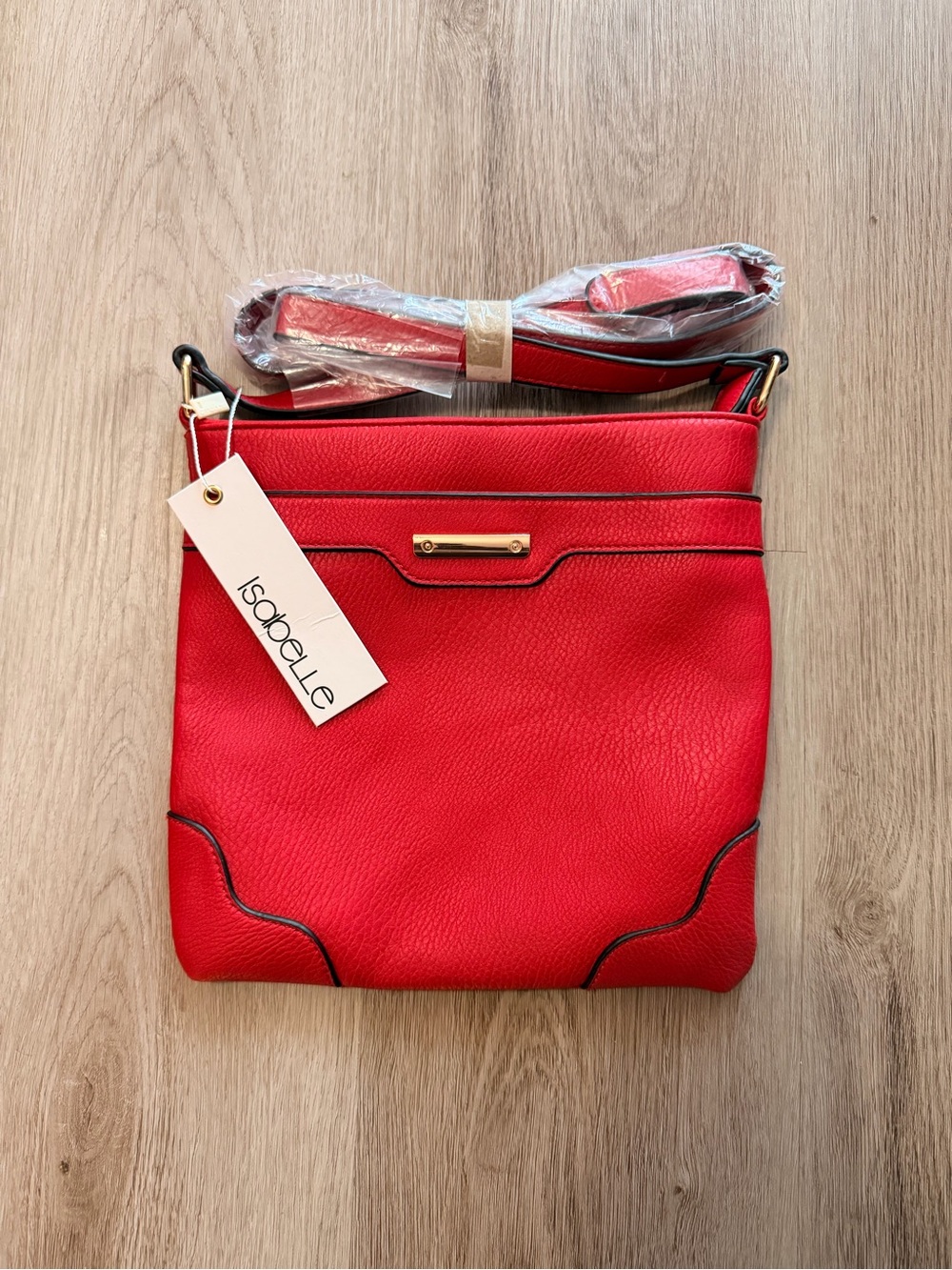 Isabelle Red Crossbody Bag NWT | Brand New with Tags | Stylish Everyday Purse